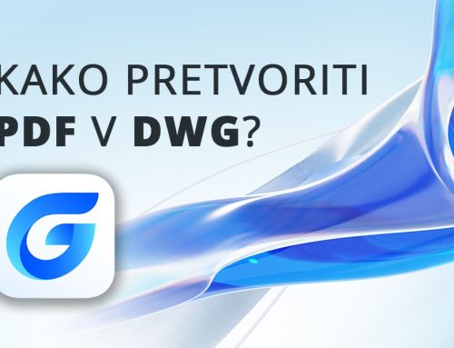 Kaj je ‘PDF to DWG’?